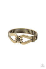 Load image into Gallery viewer, Let A Hundred SUNFLOWERS Bloom - Brass