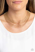 Load image into Gallery viewer, Cascading Chains - Gold