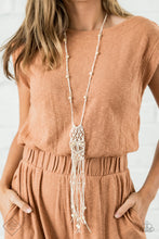 Load image into Gallery viewer, Macrame Majesty Necklace and Bracelet Set