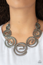 Load image into Gallery viewer, Statement Swirl - Black